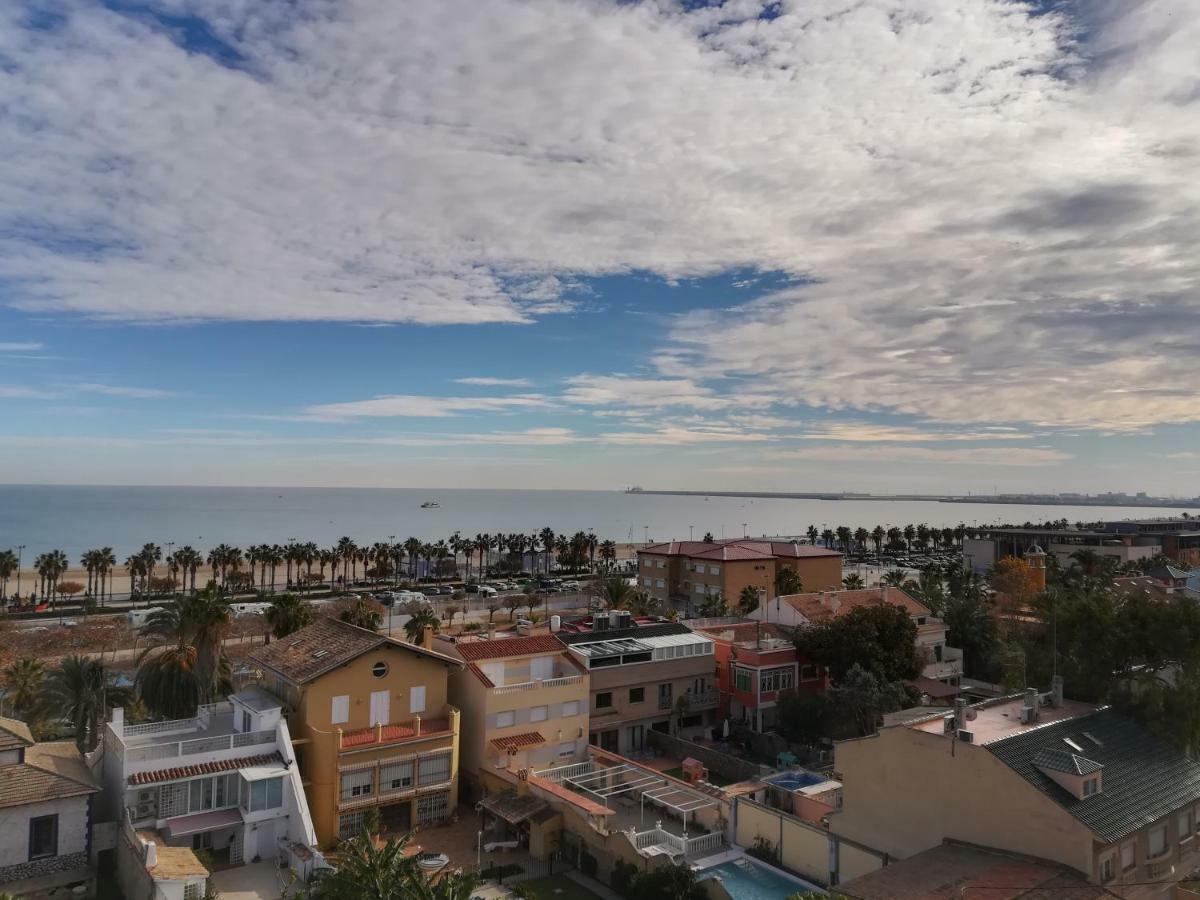 Apartamento Vistas Al Mar Valencia Exterior foto